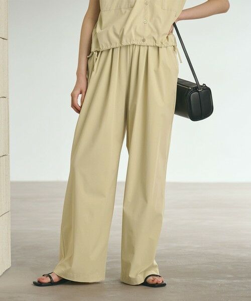 BEAUTY&YOUTH UNITED ARROWS / ビューティー&ユース ユナイテッドアローズ サロペット・オールインワン | 【WEB限定 Wardrobe DAILY MINIMAL】オープンカラーシャツ＆イージーパンツ 接触冷感 UVカット はっ水 | 詳細12