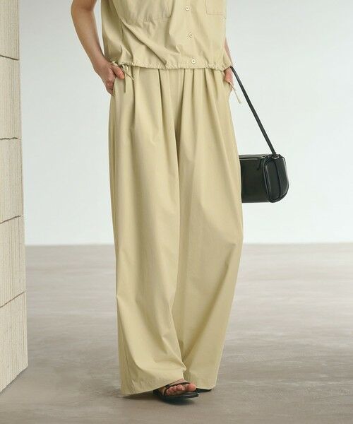 BEAUTY&YOUTH UNITED ARROWS / ビューティー&ユース ユナイテッドアローズ サロペット・オールインワン | 【WEB限定 Wardrobe DAILY MINIMAL】オープンカラーシャツ＆イージーパンツ 接触冷感 UVカット はっ水 | 詳細13