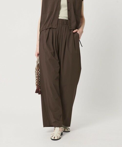 BEAUTY&YOUTH UNITED ARROWS / ビューティー&ユース ユナイテッドアローズ サロペット・オールインワン | 【WEB限定 Wardrobe DAILY MINIMAL】オープンカラーシャツ＆イージーパンツ 接触冷感 UVカット はっ水 | 詳細17