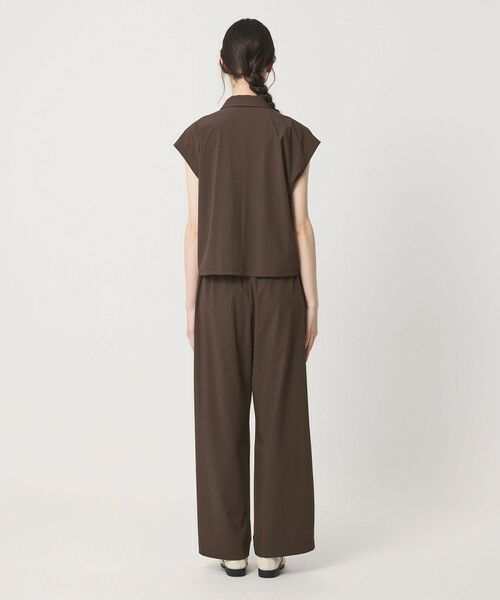 BEAUTY&YOUTH UNITED ARROWS / ビューティー&ユース ユナイテッドアローズ サロペット・オールインワン | 【WEB限定 Wardrobe DAILY MINIMAL】オープンカラーシャツ＆イージーパンツ 接触冷感 UVカット はっ水 | 詳細21