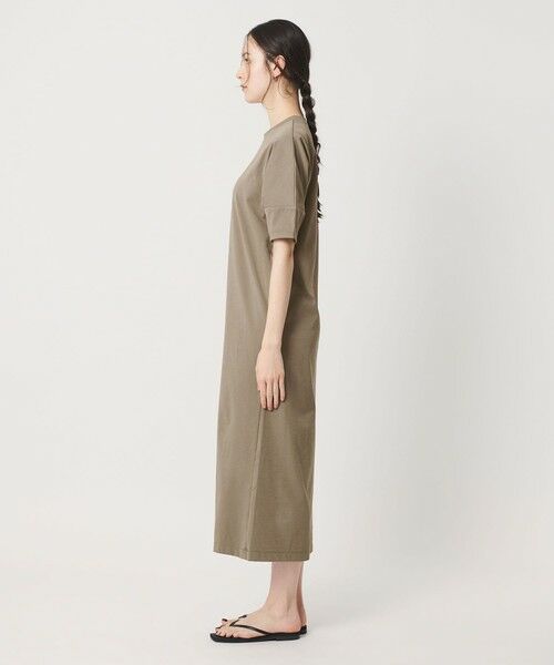 BEAUTY&YOUTH UNITED ARROWS / ビューティー&ユース ユナイテッドアローズ ロング・マキシ丈ワンピース | 【WEB限定 Wardrobe DAILY MINIMAL】パフスリーブ カットワンピース UVカット 接触冷感 | 詳細9