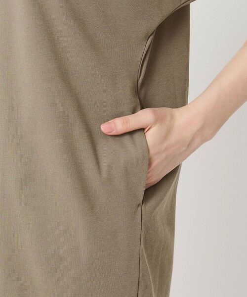 BEAUTY&YOUTH UNITED ARROWS / ビューティー&ユース ユナイテッドアローズ ロング・マキシ丈ワンピース | 【WEB限定 Wardrobe DAILY MINIMAL】パフスリーブ カットワンピース UVカット 接触冷感 | 詳細14
