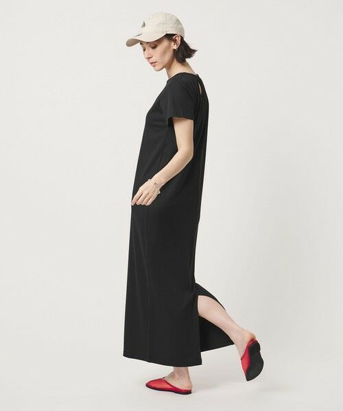BEAUTY&YOUTH UNITED ARROWS / ビューティー&ユース ユナイテッドアローズ ロング・マキシ丈ワンピース | 【WEB限定】リブショートスリーブ カットソーワンピース | 詳細2