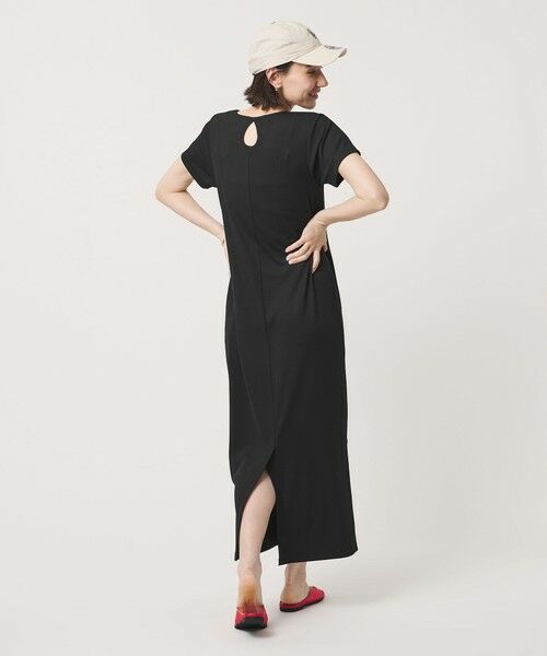 BEAUTY&YOUTH UNITED ARROWS / ビューティー&ユース ユナイテッドアローズ ロング・マキシ丈ワンピース | 【WEB限定】リブショートスリーブ カットソーワンピース | 詳細3