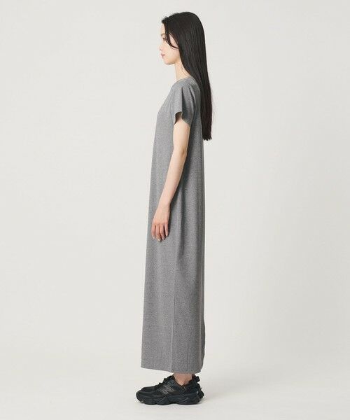 BEAUTY&YOUTH UNITED ARROWS / ビューティー&ユース ユナイテッドアローズ ロング・マキシ丈ワンピース | 【WEB限定】リブショートスリーブ カットソーワンピース | 詳細10