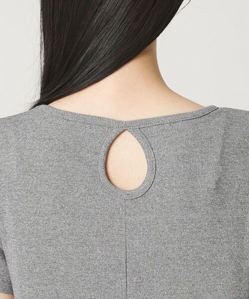 BEAUTY&YOUTH UNITED ARROWS / ビューティー&ユース ユナイテッドアローズ ロング・マキシ丈ワンピース | 【WEB限定】リブショートスリーブ カットソーワンピース | 詳細16
