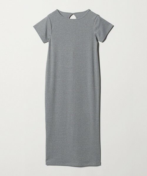 BEAUTY&YOUTH UNITED ARROWS / ビューティー&ユース ユナイテッドアローズ ロング・マキシ丈ワンピース | 【WEB限定】リブショートスリーブ カットソーワンピース | 詳細21