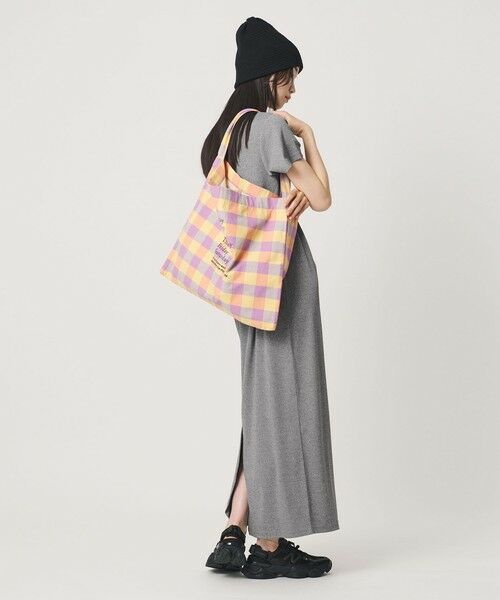 BEAUTY&YOUTH UNITED ARROWS / ビューティー&ユース ユナイテッドアローズ ロング・マキシ丈ワンピース | 【WEB限定】リブショートスリーブ カットソーワンピース | 詳細8