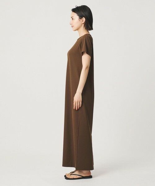 BEAUTY&YOUTH UNITED ARROWS / ビューティー&ユース ユナイテッドアローズ ロング・マキシ丈ワンピース | 【WEB限定】リブショートスリーブ カットソーワンピース | 詳細22