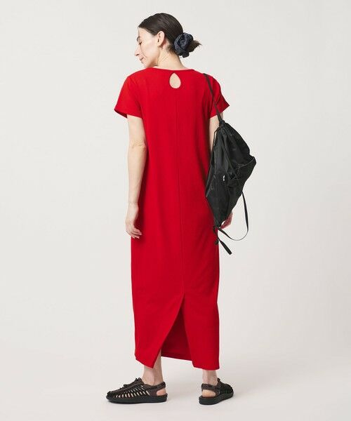 BEAUTY&YOUTH UNITED ARROWS / ビューティー&ユース ユナイテッドアローズ ロング・マキシ丈ワンピース | 【WEB限定】リブショートスリーブ カットソーワンピース | 詳細27