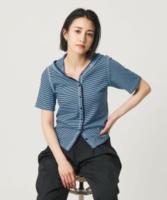 BEAUTY&YOUTH UNITED ARROWS / ビューティー&ユース ユナイテッドアローズ カーディガン・ボレロ | ボーダー＆ソリッド フード カーディガン
