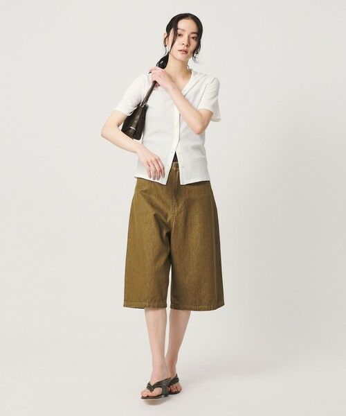 BEAUTY&YOUTH UNITED ARROWS / ビューティー&ユース ユナイテッドアローズ カーディガン・ボレロ | ボーダー＆ソリッド フード カーディガン | 詳細3
