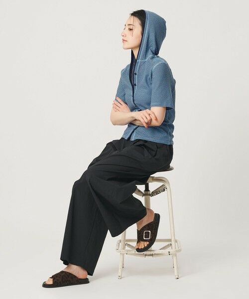 BEAUTY&YOUTH UNITED ARROWS / ビューティー&ユース ユナイテッドアローズ カーディガン・ボレロ | ボーダー＆ソリッド フード カーディガン | 詳細12