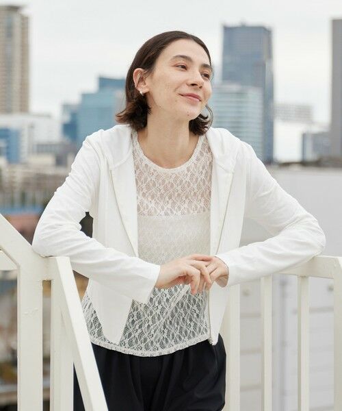 BEAUTY&YOUTH UNITED ARROWS / ビューティー&ユース ユナイテッドアローズ パーカー | 【WEB限定 Wardrobe DAILY MINIMAL】フードジップパーカー UVカット 接触冷感 ウォッシャブル | 詳細6