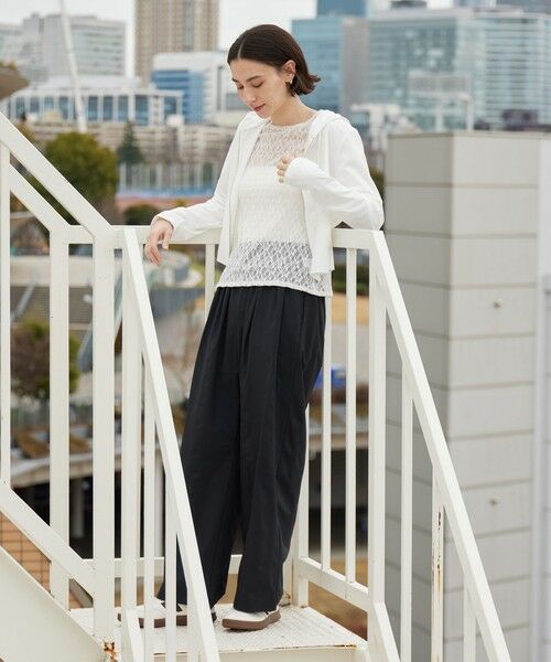 BEAUTY&YOUTH UNITED ARROWS / ビューティー&ユース ユナイテッドアローズ パーカー | 【WEB限定 Wardrobe DAILY MINIMAL】フードジップパーカー UVカット 接触冷感 ウォッシャブル | 詳細9