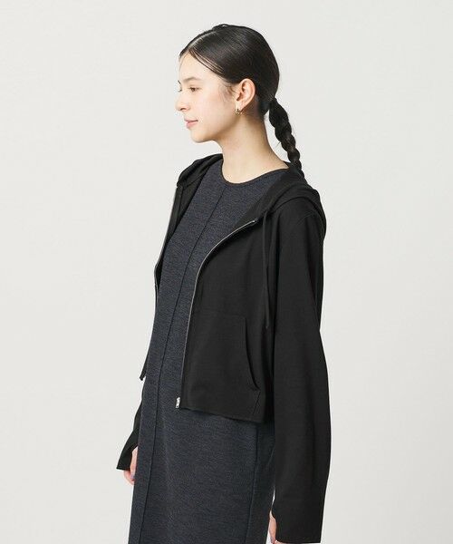 BEAUTY&YOUTH UNITED ARROWS / ビューティー&ユース ユナイテッドアローズ パーカー | 【WEB限定 Wardrobe DAILY MINIMAL】フードジップパーカー UVカット 接触冷感 ウォッシャブル | 詳細8