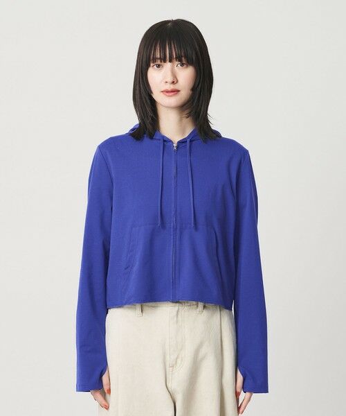 BEAUTY&YOUTH UNITED ARROWS / ビューティー&ユース ユナイテッドアローズ パーカー | 【WEB限定 Wardrobe DAILY MINIMAL】フードジップパーカー UVカット 接触冷感 ウォッシャブル | 詳細14