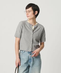 BEAUTY&YOUTH UNITED ARROWS / ビューティー&ユース ユナイテッドアローズ カーディガン・ボレロ | 【WEB限定】ラメ ショートスリーブカーディガン