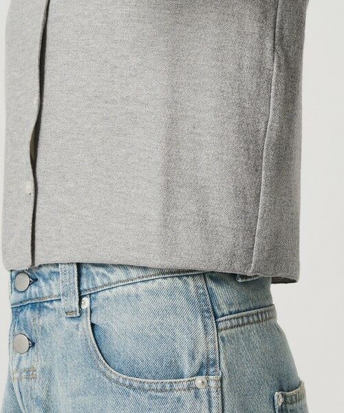 BEAUTY&YOUTH UNITED ARROWS / ビューティー&ユース ユナイテッドアローズ カーディガン・ボレロ | 【WEB限定】ラメ ショートスリーブカーディガン | 詳細9