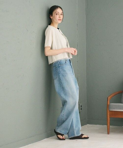 BEAUTY&YOUTH UNITED ARROWS / ビューティー&ユース ユナイテッドアローズ カーディガン・ボレロ | 【WEB限定】ラメ ショートスリーブカーディガン | 詳細16