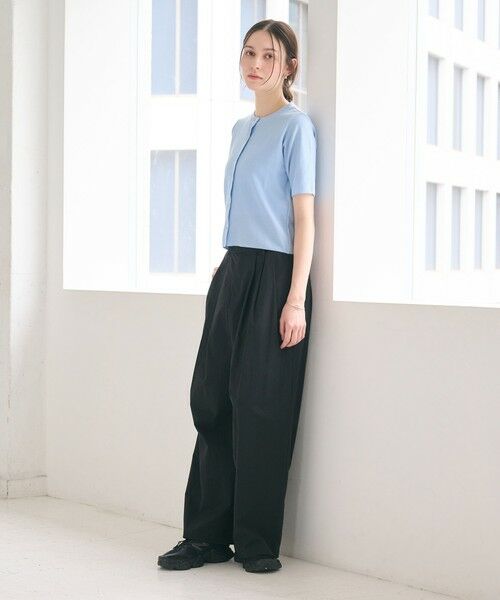 BEAUTY&YOUTH UNITED ARROWS / ビューティー&ユース ユナイテッドアローズ カーディガン・ボレロ | 【WEB限定】ラメ ショートスリーブカーディガン | 詳細21