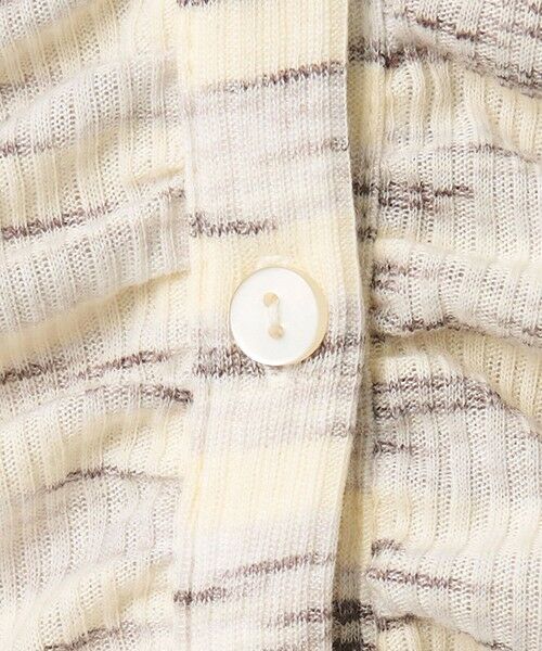 BEAUTY&YOUTH UNITED ARROWS / ビューティー&ユース ユナイテッドアローズ カットソー | 【WEB限定】カスリボーダー シャーリングトップス 2WAY | 詳細29