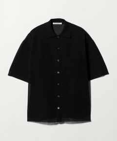BEAUTY&YOUTH UNITED ARROWS / ビューティー&ユース ユナイテッドアローズ カーディガン・ボレロ | ミラノリブ ショートスリーブ シャツカーディガン ウォッシャブル