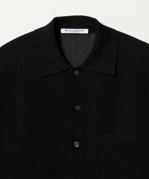 BEAUTY&YOUTH UNITED ARROWS / ビューティー&ユース ユナイテッドアローズ カーディガン・ボレロ | ミラノリブ ショートスリーブ シャツカーディガン ウォッシャブル | 詳細3
