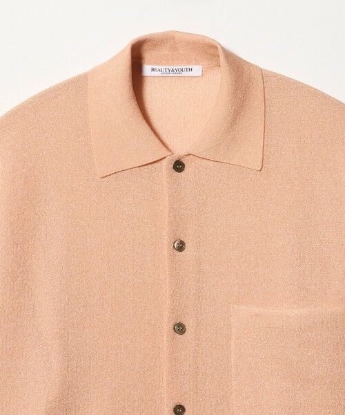 BEAUTY&YOUTH UNITED ARROWS / ビューティー&ユース ユナイテッドアローズ カーディガン・ボレロ | ミラノリブ ショートスリーブ シャツカーディガン ウォッシャブル | 詳細11