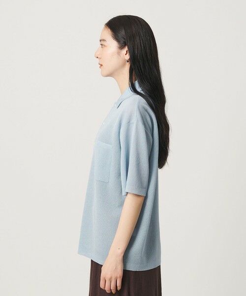 BEAUTY&YOUTH UNITED ARROWS / ビューティー&ユース ユナイテッドアローズ カーディガン・ボレロ | ミラノリブ ショートスリーブ シャツカーディガン ウォッシャブル | 詳細29