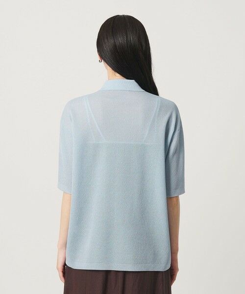 BEAUTY&YOUTH UNITED ARROWS / ビューティー&ユース ユナイテッドアローズ カーディガン・ボレロ | ミラノリブ ショートスリーブ シャツカーディガン ウォッシャブル | 詳細30