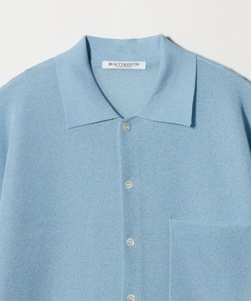 BEAUTY&YOUTH UNITED ARROWS / ビューティー&ユース ユナイテッドアローズ カーディガン・ボレロ | ミラノリブ ショートスリーブ シャツカーディガン ウォッシャブル | 詳細29