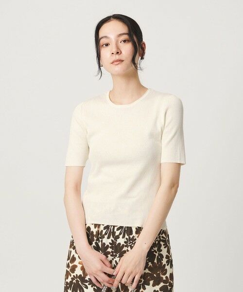 BEAUTY&YOUTH UNITED ARROWS / ビューティー&ユース ユナイテッドアローズ カーディガン・ボレロ | スパンコール ハーフスリーブ ２WAYカーディガン ウォッシャブル | 詳細3