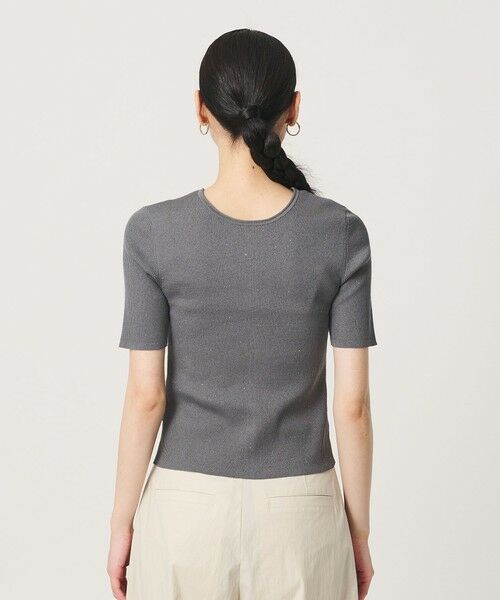 BEAUTY&YOUTH UNITED ARROWS / ビューティー&ユース ユナイテッドアローズ カーディガン・ボレロ | スパンコール ハーフスリーブ ２WAYカーディガン ウォッシャブル | 詳細13
