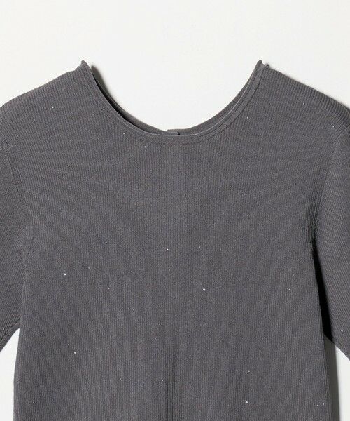 BEAUTY&YOUTH UNITED ARROWS / ビューティー&ユース ユナイテッドアローズ カーディガン・ボレロ | スパンコール ハーフスリーブ ２WAYカーディガン ウォッシャブル | 詳細6