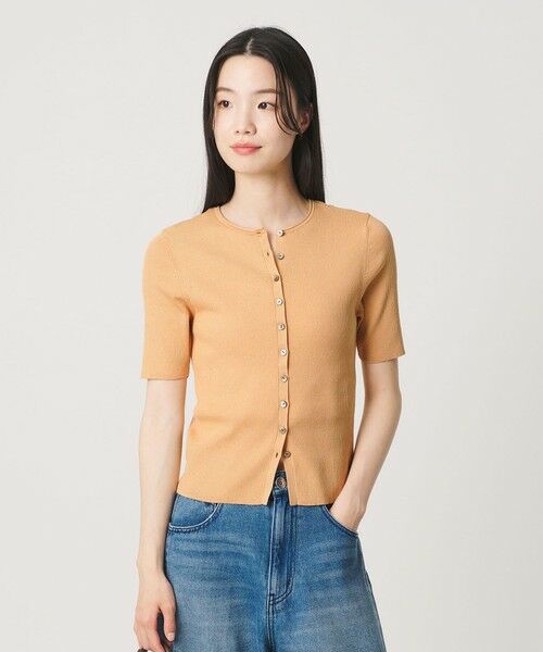 BEAUTY&YOUTH UNITED ARROWS / ビューティー&ユース ユナイテッドアローズ カーディガン・ボレロ | スパンコール ハーフスリーブ ２WAYカーディガン ウォッシャブル | 詳細11