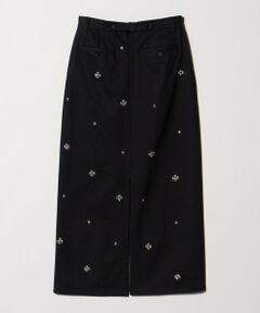 BEAUTY&YOUTH UNITED ARROWS / ビューティー&ユース ユナイテッドアローズ デニムスカート | ＜muller of yoshiokubo＞メタルビーズ ロングスカート