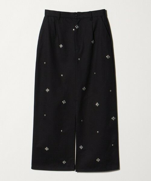 BEAUTY&YOUTH UNITED ARROWS / ビューティー&ユース ユナイテッドアローズ デニムスカート | ＜muller of yoshiokubo＞メタルビーズ ロングスカート | 詳細1