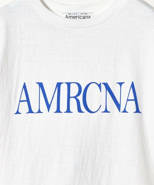 BEAUTY&YOUTH UNITED ARROWS / ビューティー&ユース ユナイテッドアローズ Tシャツ | ＜Americana＞ロゴ ショートスリーブ Tシャツ | 詳細2