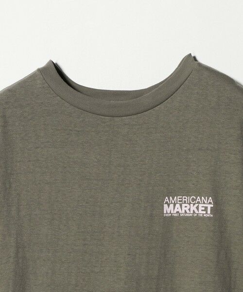 BEAUTY&YOUTH UNITED ARROWS / ビューティー&ユース ユナイテッドアローズ Tシャツ | ＜Americana＞ロゴ ショートスリーブ Tシャツ | 詳細11