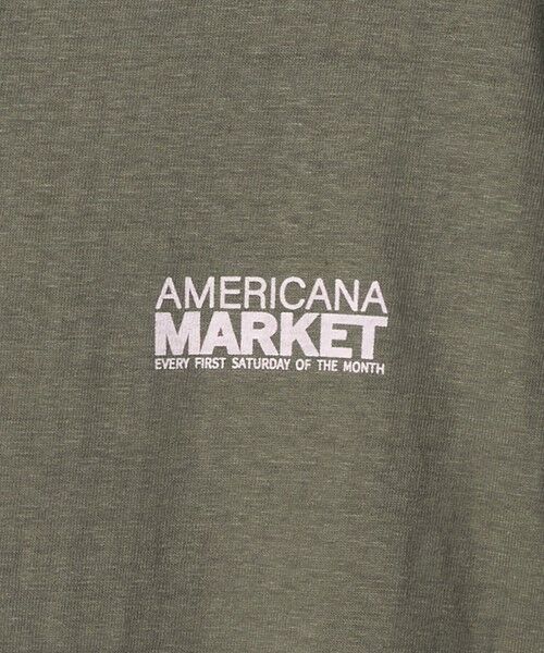 BEAUTY&YOUTH UNITED ARROWS / ビューティー&ユース ユナイテッドアローズ Tシャツ | ＜Americana＞ロゴ ショートスリーブ Tシャツ | 詳細12