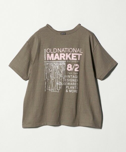 BEAUTY&YOUTH UNITED ARROWS / ビューティー&ユース ユナイテッドアローズ Tシャツ | ＜Americana＞ロゴ ショートスリーブ Tシャツ | 詳細10