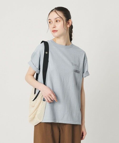 BEAUTY&YOUTH UNITED ARROWS / ビューティー&ユース ユナイテッドアローズ Tシャツ | ＜Americana＞ロゴ ショートスリーブ Tシャツ | 詳細15