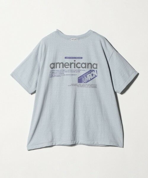 BEAUTY&YOUTH UNITED ARROWS / ビューティー&ユース ユナイテッドアローズ Tシャツ | ＜Americana＞ロゴ ショートスリーブ Tシャツ | 詳細22
