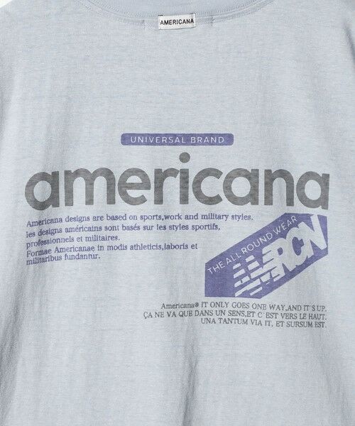 BEAUTY&YOUTH UNITED ARROWS / ビューティー&ユース ユナイテッドアローズ Tシャツ | ＜Americana＞ロゴ ショートスリーブ Tシャツ | 詳細26