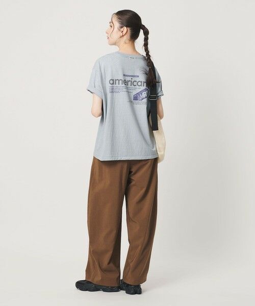 BEAUTY&YOUTH UNITED ARROWS / ビューティー&ユース ユナイテッドアローズ Tシャツ | ＜Americana＞ロゴ ショートスリーブ Tシャツ | 詳細17