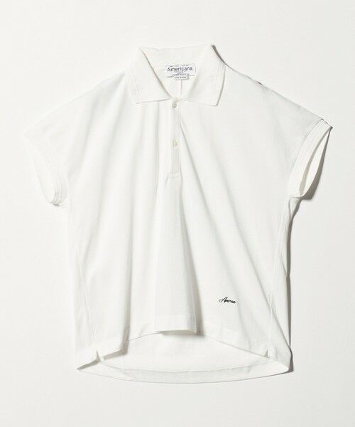 BEAUTY&YOUTH UNITED ARROWS / ビューティー&ユース ユナイテッドアローズ ポロシャツ | ＜Americana＞カノコ ポロシャツ（WHITE）