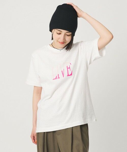 BEAUTY&YOUTH UNITED ARROWS / ビューティー&ユース ユナイテッドアローズ Tシャツ | ＜Americana＞LIVE プリント Tシャツ | 詳細2