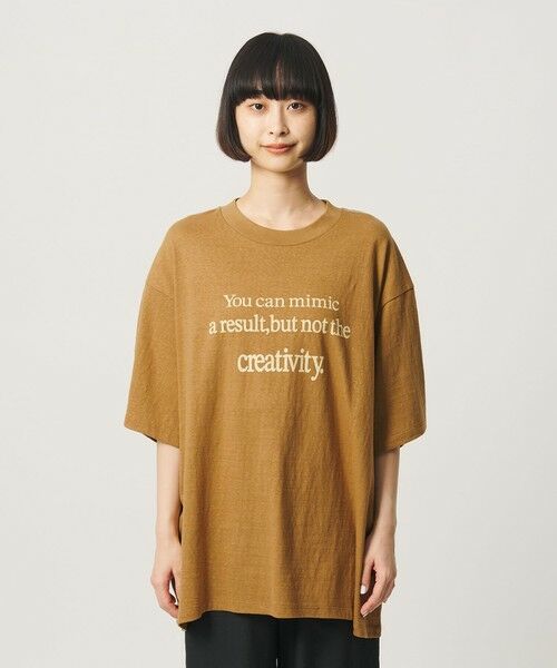 BEAUTY&YOUTH UNITED ARROWS / ビューティー&ユース ユナイテッドアローズ Tシャツ | 【別注】＜Americana＞プリント ビッグTシャツ | 詳細4
