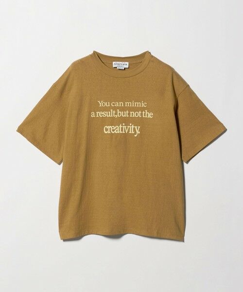 BEAUTY&YOUTH UNITED ARROWS / ビューティー&ユース ユナイテッドアローズ Tシャツ | 【別注】＜Americana＞プリント ビッグTシャツ | 詳細7